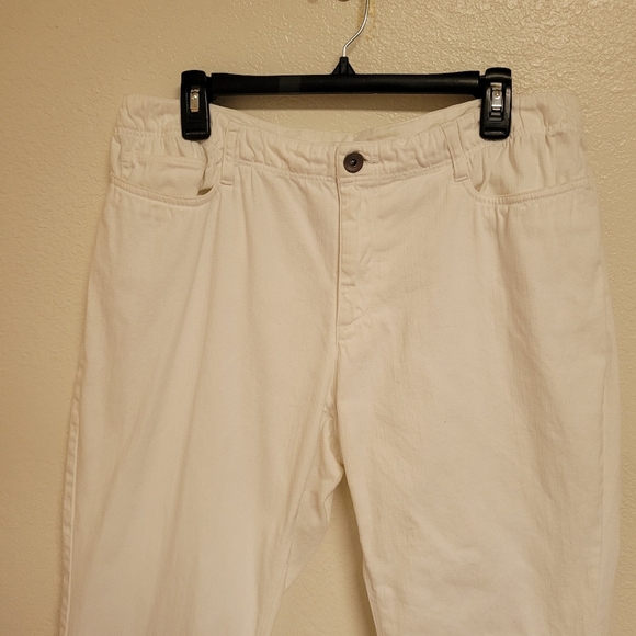 Habitat White Cropped Pants - Picture 3 of 5